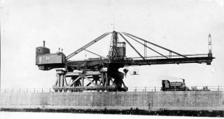 Construction of Roker Pier circa 1900